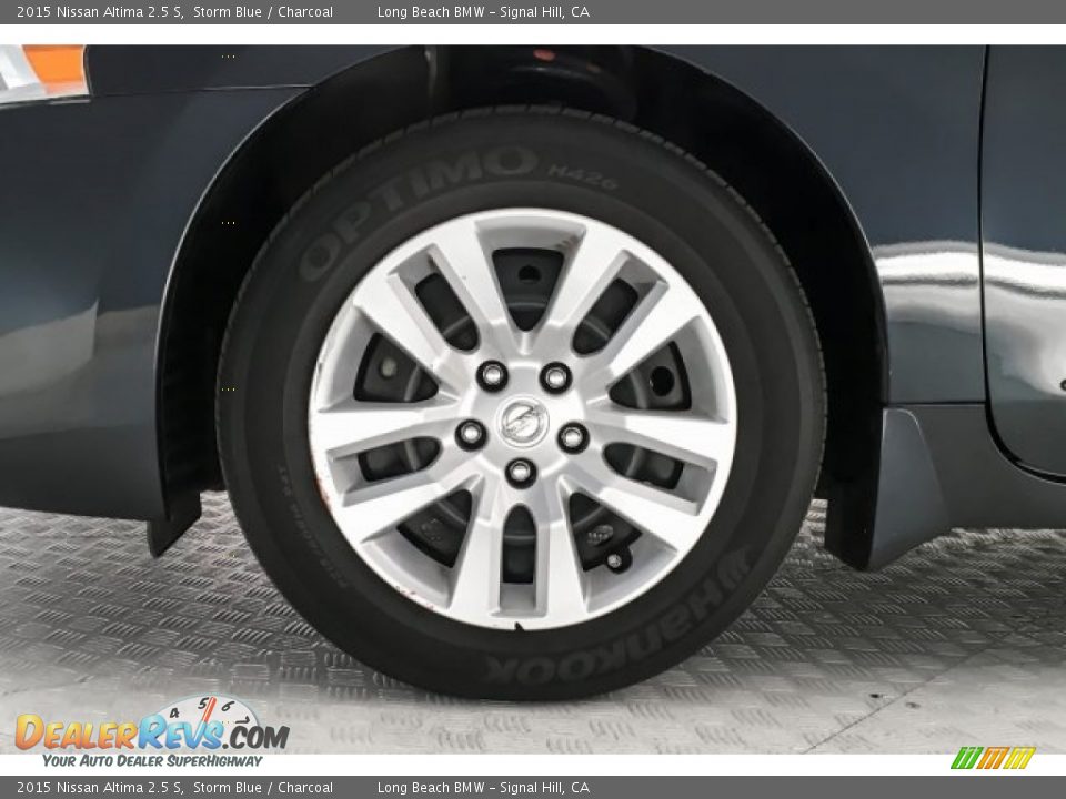 2015 Nissan Altima 2.5 S Storm Blue / Charcoal Photo #8