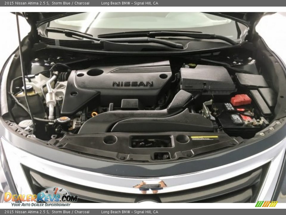 2015 Nissan Altima 2.5 S Storm Blue / Charcoal Photo #9
