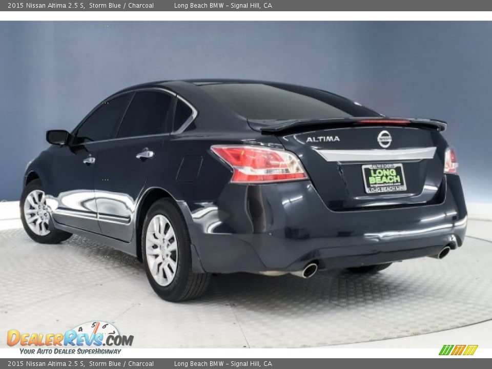 2015 Nissan Altima 2.5 S Storm Blue / Charcoal Photo #10