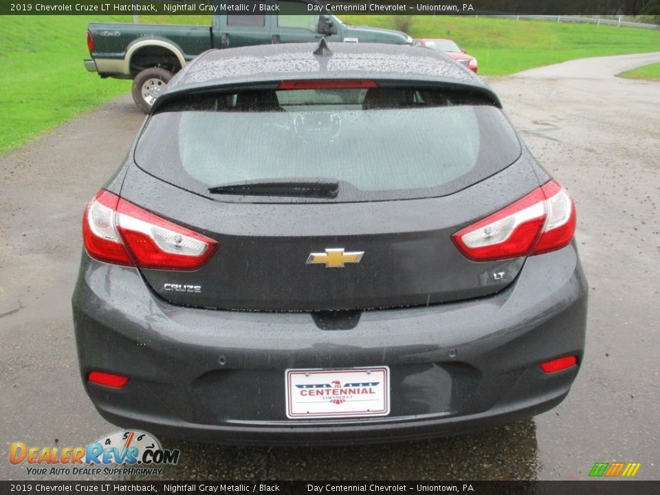 2019 Chevrolet Cruze LT Hatchback Nightfall Gray Metallic / Black Photo #3