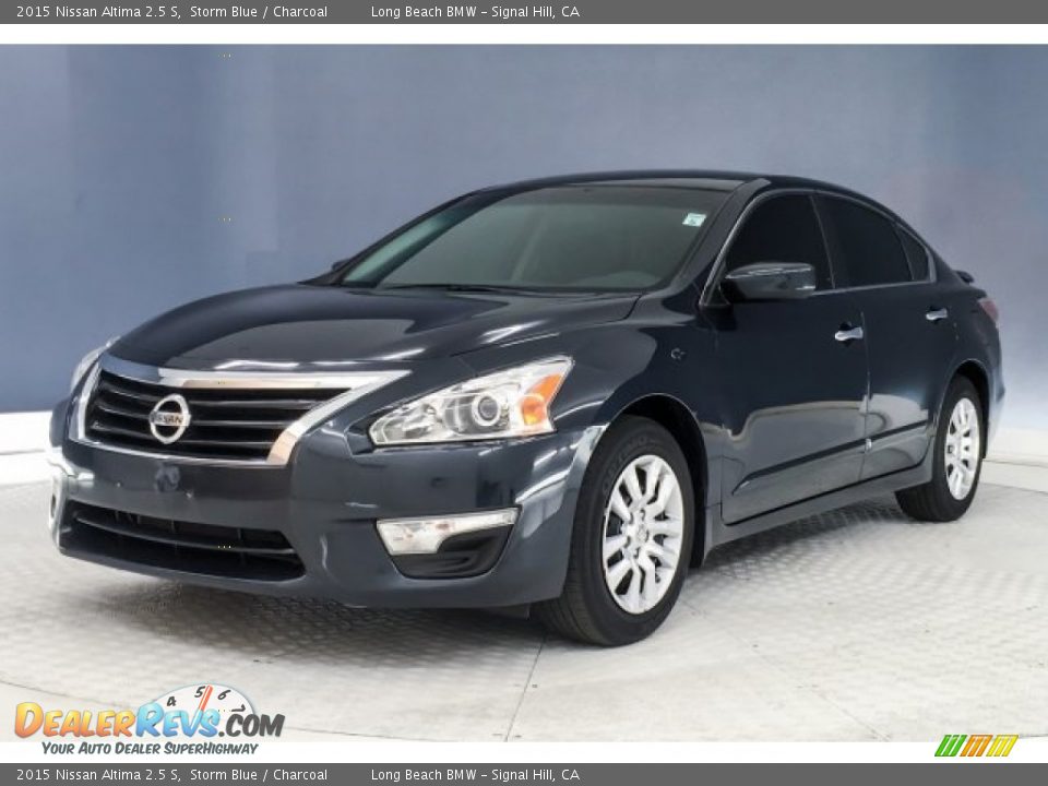 2015 Nissan Altima 2.5 S Storm Blue / Charcoal Photo #11