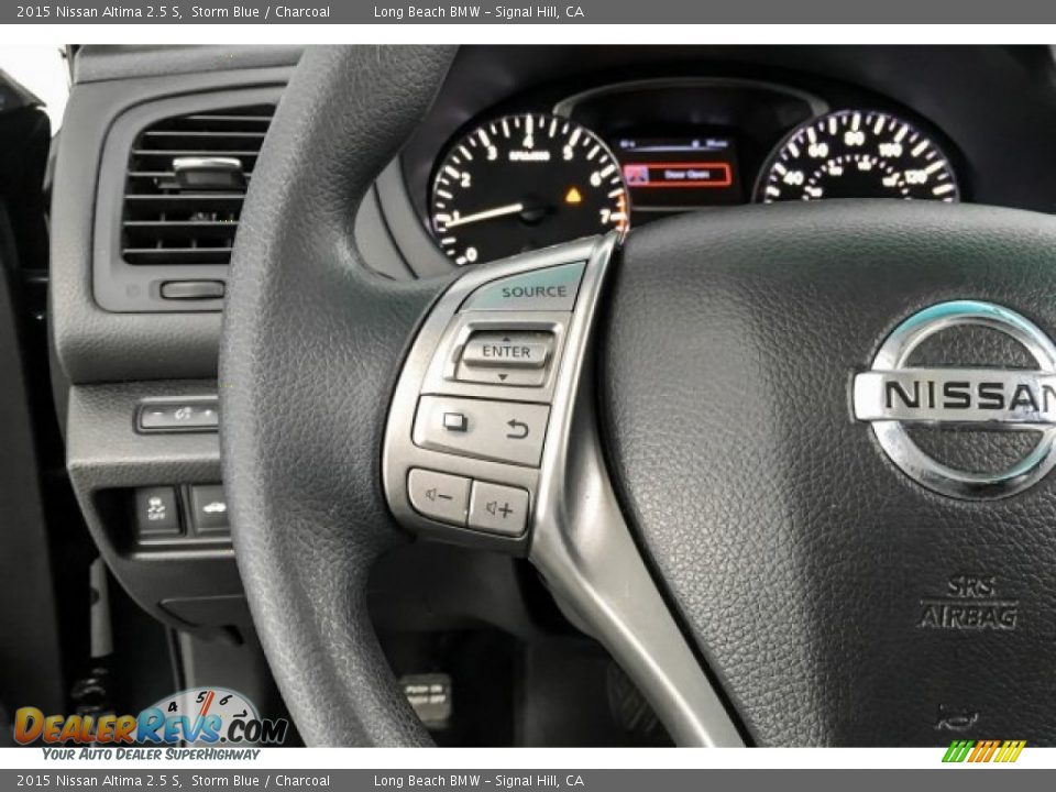 2015 Nissan Altima 2.5 S Storm Blue / Charcoal Photo #12