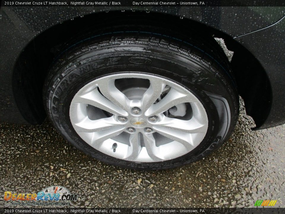 2019 Chevrolet Cruze LT Hatchback Nightfall Gray Metallic / Black Photo #4