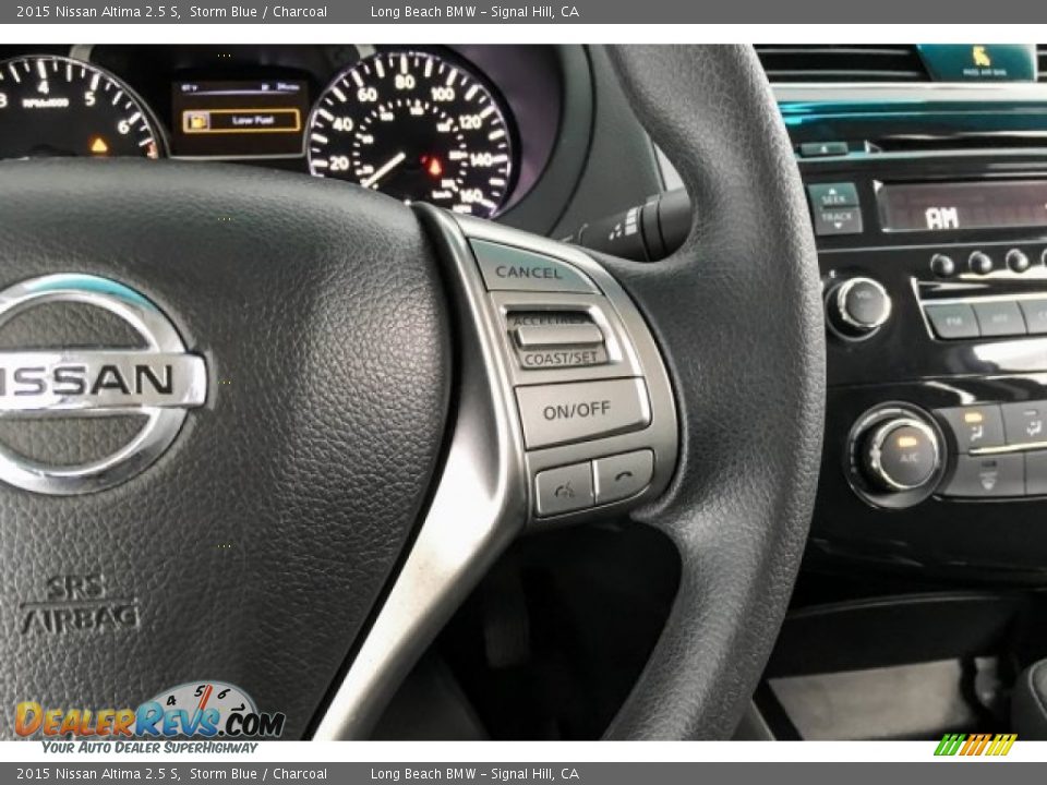 2015 Nissan Altima 2.5 S Storm Blue / Charcoal Photo #13