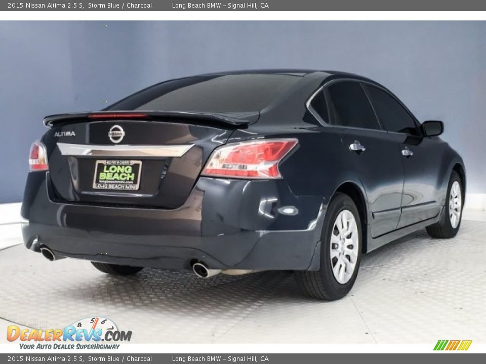 2015 Nissan Altima 2.5 S Storm Blue / Charcoal Photo #16