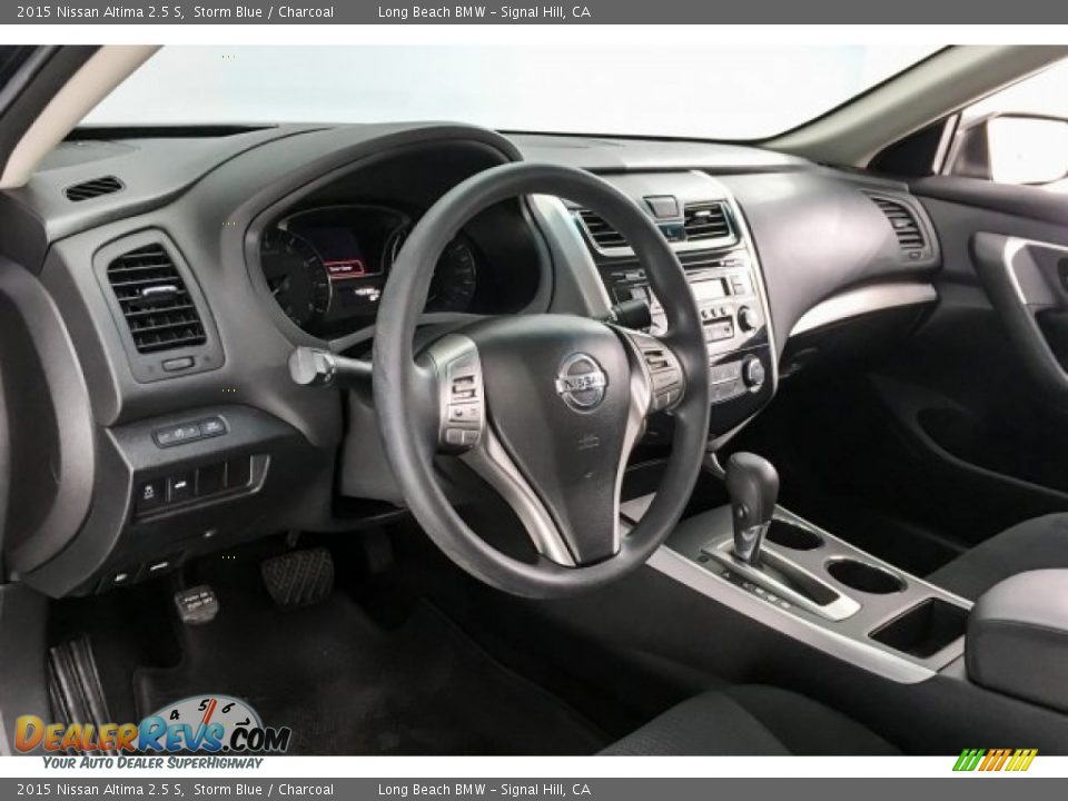 2015 Nissan Altima 2.5 S Storm Blue / Charcoal Photo #17