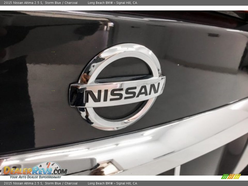 2015 Nissan Altima 2.5 S Storm Blue / Charcoal Photo #26