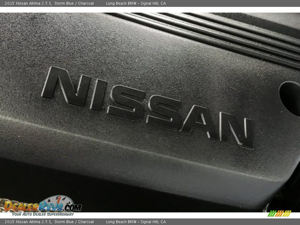 2015 Nissan Altima 2.5 S Storm Blue / Charcoal Photo #29