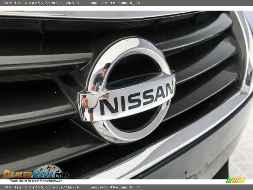 2015 Nissan Altima 2.5 S Storm Blue / Charcoal Photo #31