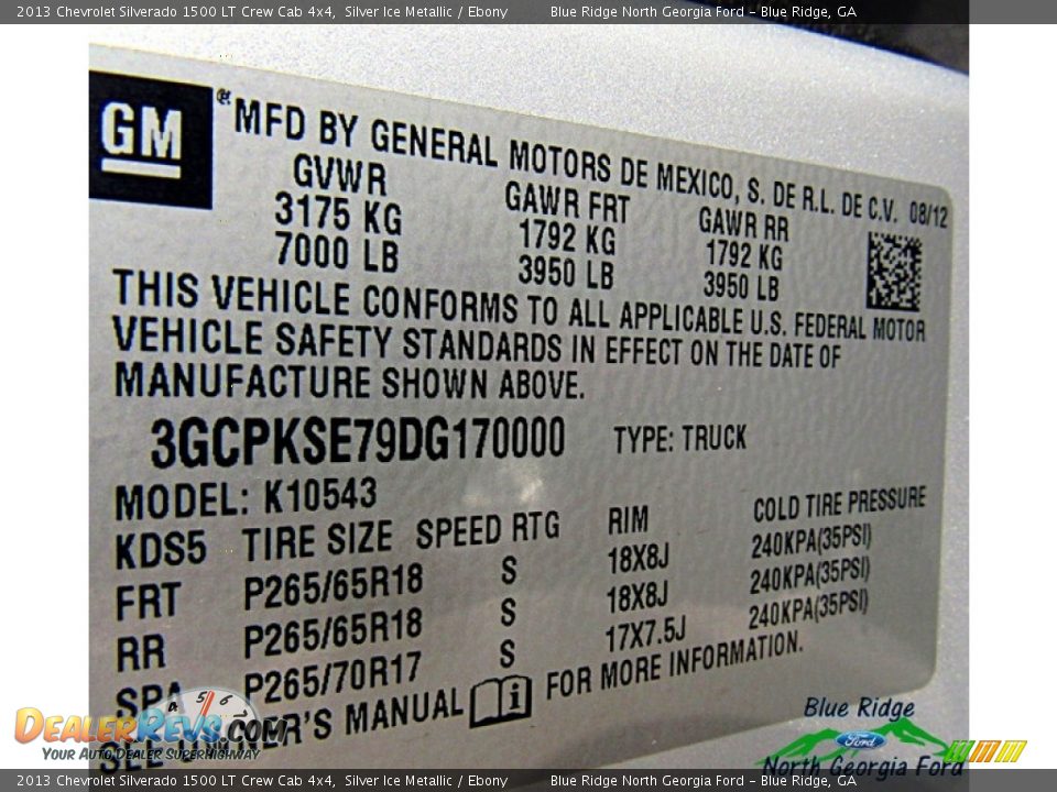 2013 Chevrolet Silverado 1500 LT Crew Cab 4x4 Silver Ice Metallic / Ebony Photo #25