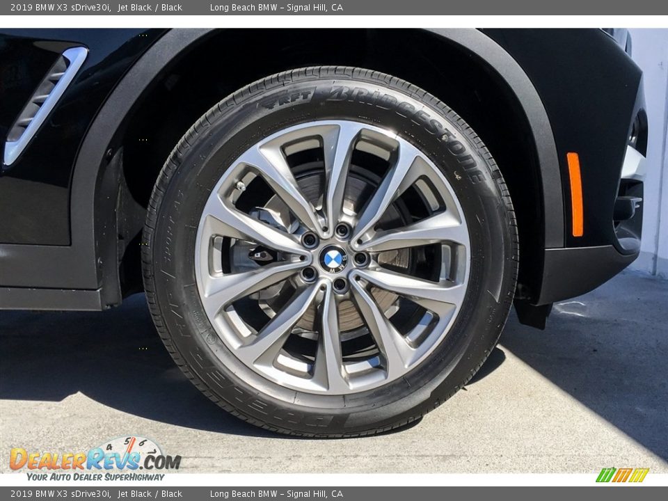 2019 BMW X3 sDrive30i Jet Black / Black Photo #9