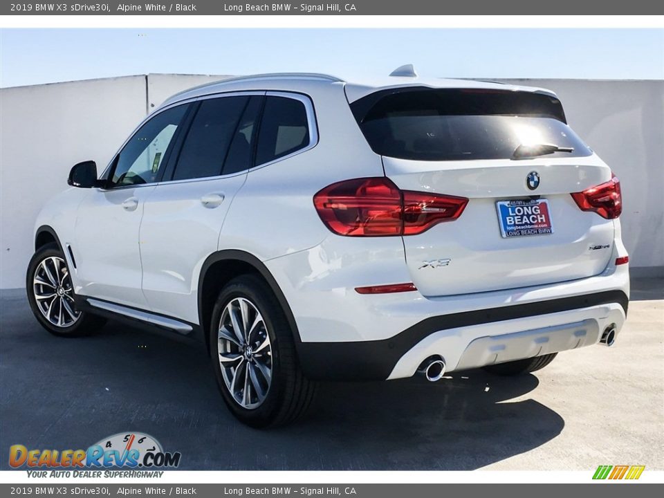 2019 BMW X3 sDrive30i Alpine White / Black Photo #2