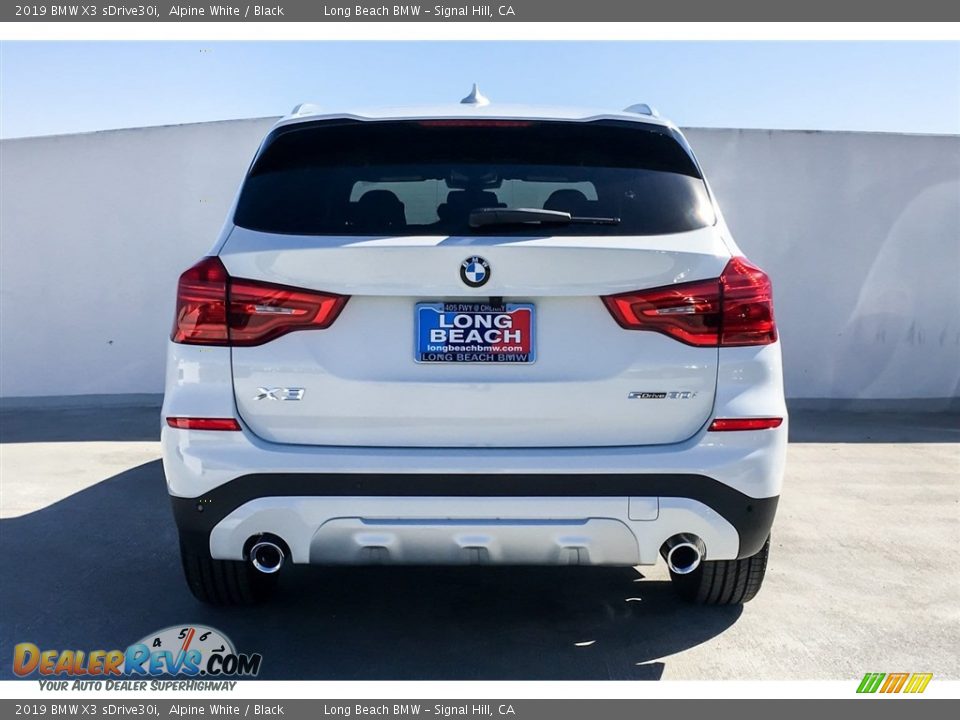 2019 BMW X3 sDrive30i Alpine White / Black Photo #3