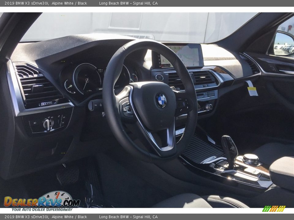 2019 BMW X3 sDrive30i Alpine White / Black Photo #4