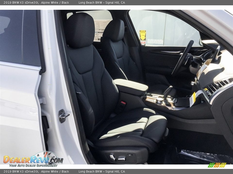 2019 BMW X3 sDrive30i Alpine White / Black Photo #5
