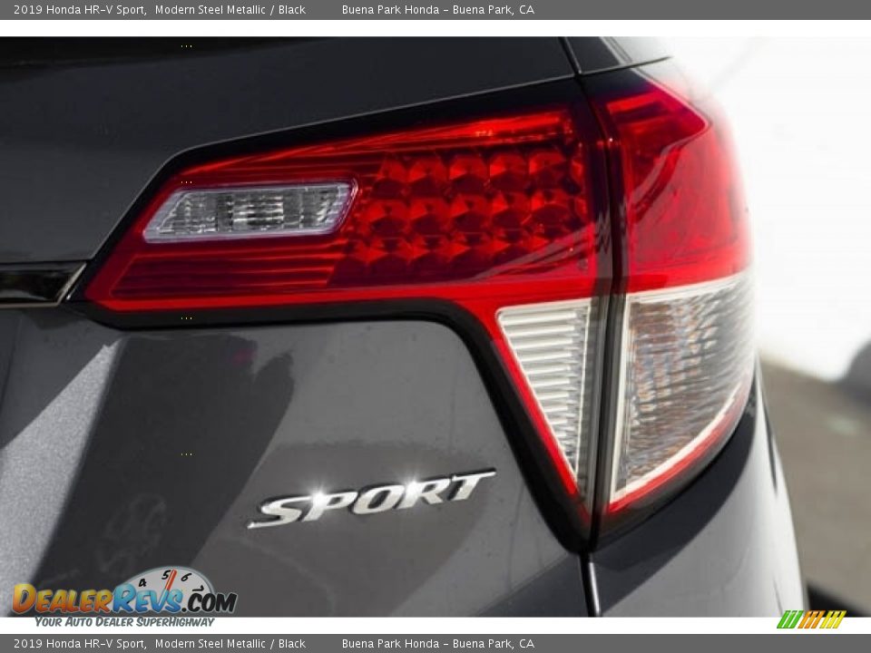 2019 Honda HR-V Sport Modern Steel Metallic / Black Photo #8