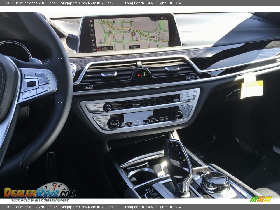 2019 BMW 7 Series 740i Sedan Singapore Gray Metallic / Black Photo #6