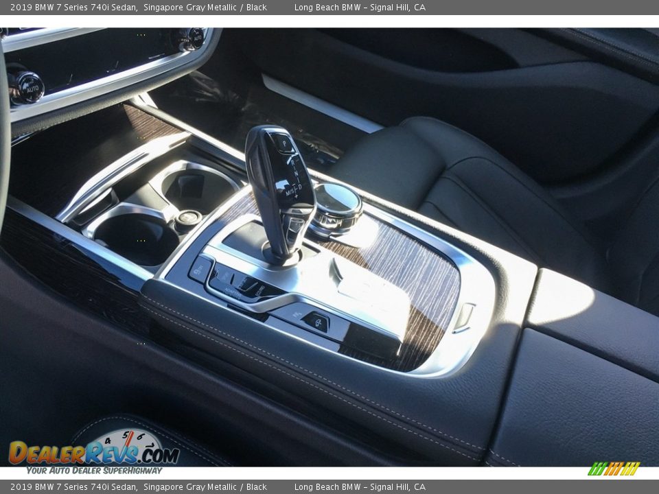 2019 BMW 7 Series 740i Sedan Singapore Gray Metallic / Black Photo #7