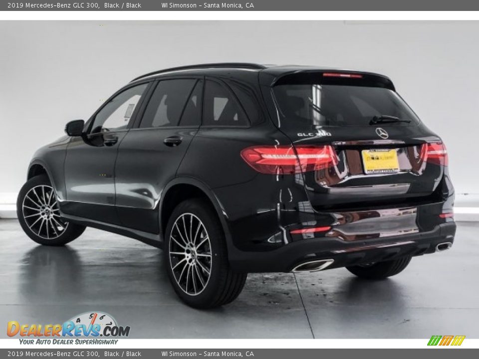2019 Mercedes-Benz GLC 300 Black / Black Photo #2