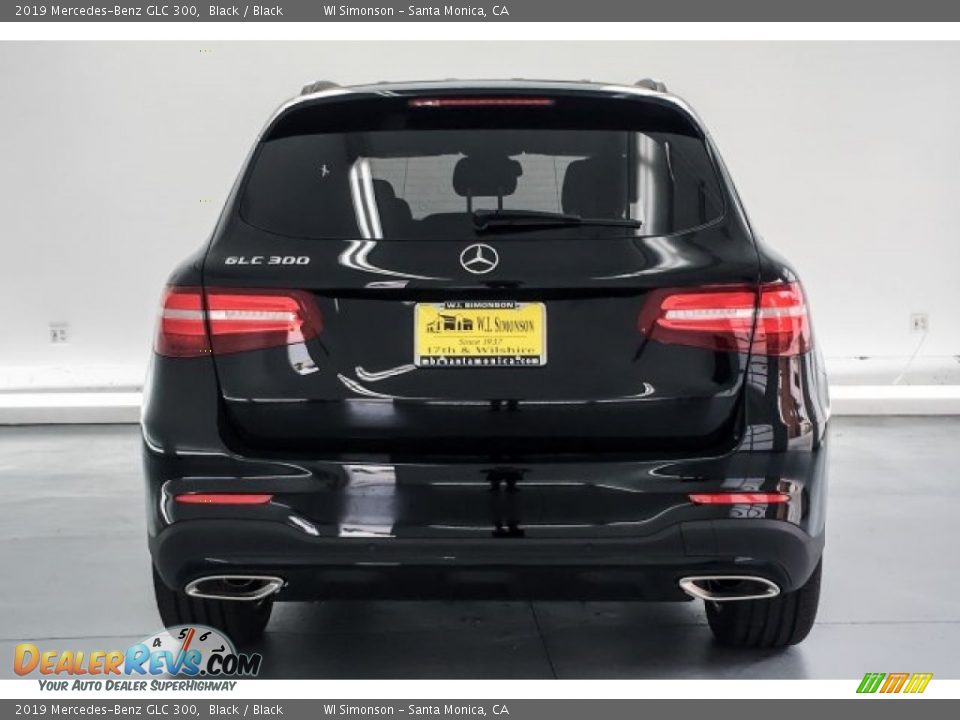 2019 Mercedes-Benz GLC 300 Black / Black Photo #3