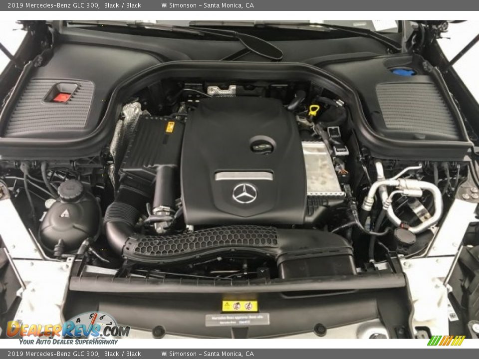 2019 Mercedes-Benz GLC 300 Black / Black Photo #8