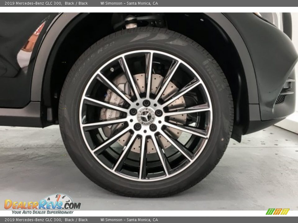 2019 Mercedes-Benz GLC 300 Black / Black Photo #9