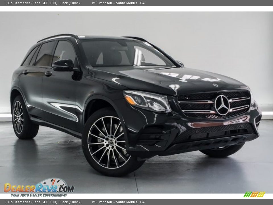 2019 Mercedes-Benz GLC 300 Black / Black Photo #12
