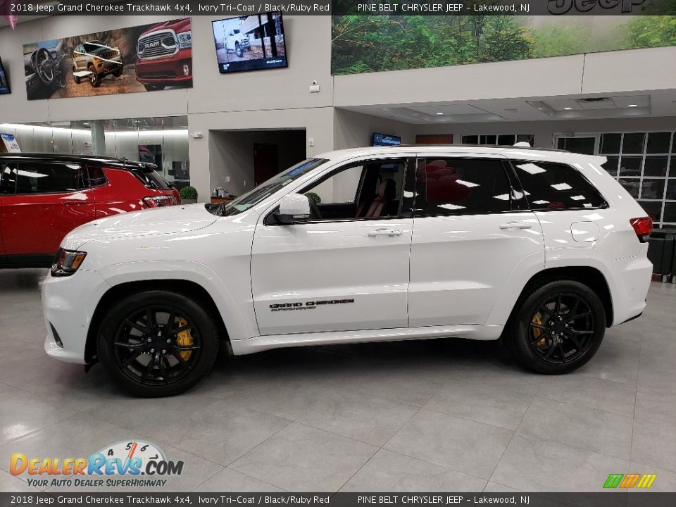 Ivory Tri-Coat 2018 Jeep Grand Cherokee Trackhawk 4x4 Photo #3