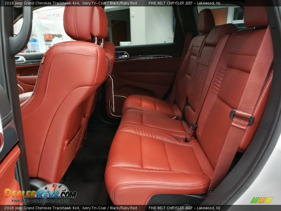 Rear Seat of 2018 Jeep Grand Cherokee Trackhawk 4x4 Photo #6