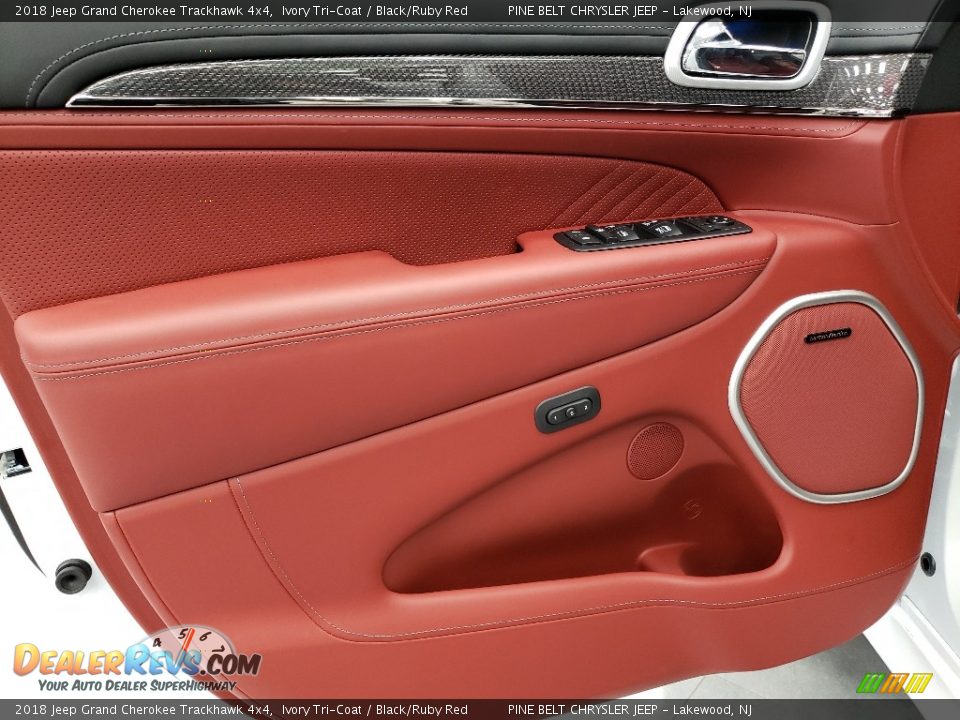 Door Panel of 2018 Jeep Grand Cherokee Trackhawk 4x4 Photo #8