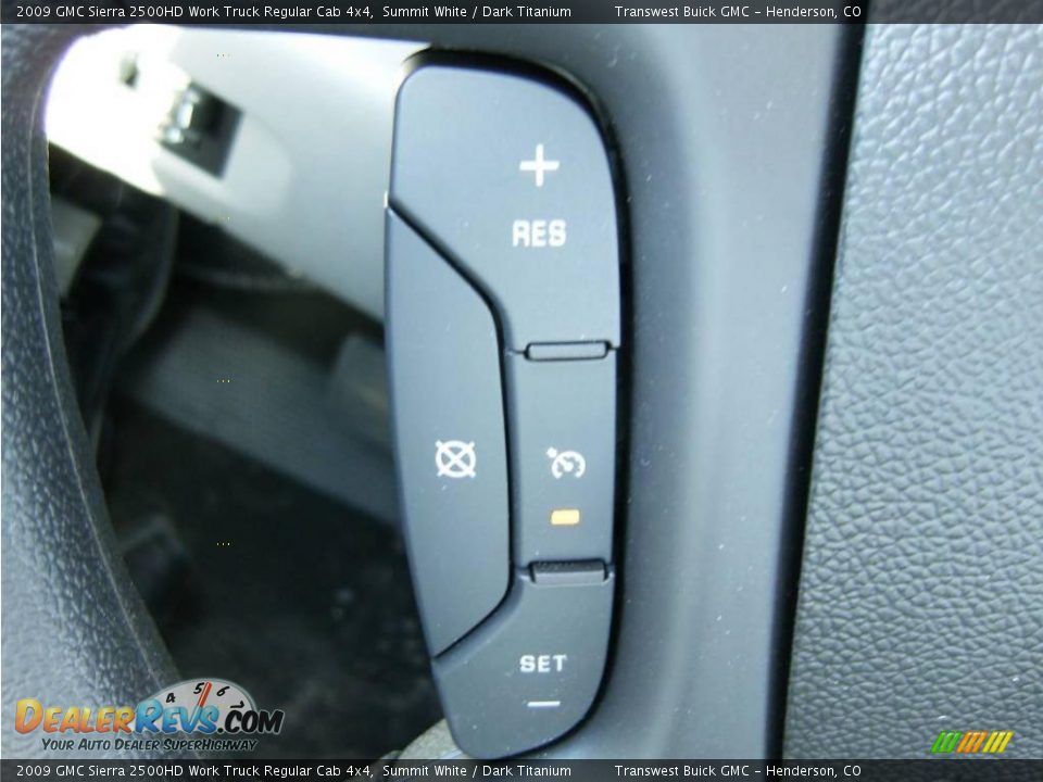 2009 GMC Sierra 2500HD Work Truck Regular Cab 4x4 Summit White / Dark Titanium Photo #23