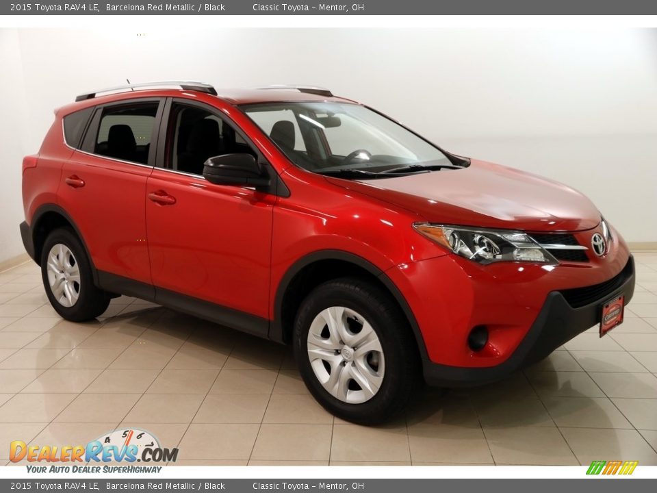 2015 Toyota RAV4 LE Barcelona Red Metallic / Black Photo #1