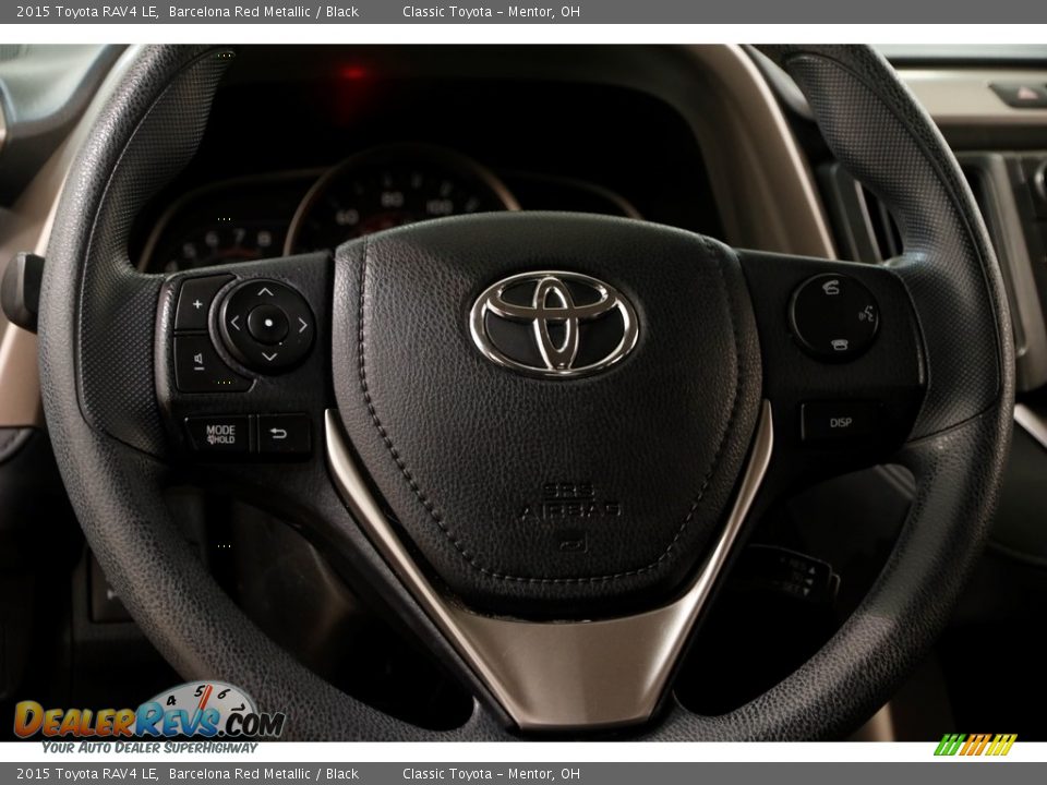 2015 Toyota RAV4 LE Barcelona Red Metallic / Black Photo #7