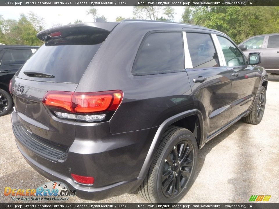 2019 Jeep Grand Cherokee Laredo 4x4 Granite Crystal Metallic / Black Photo #5