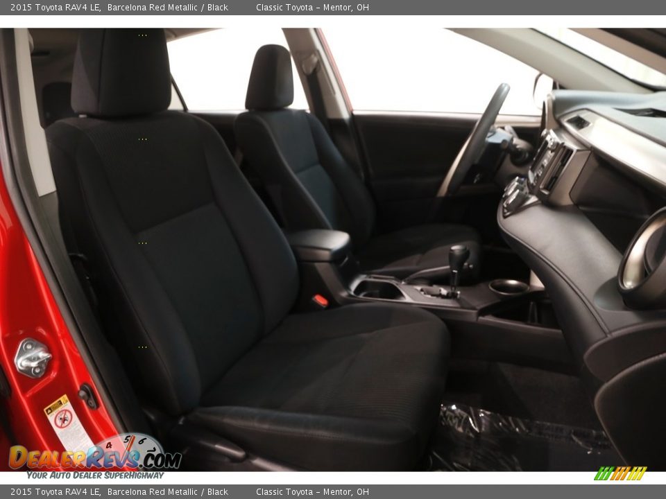 2015 Toyota RAV4 LE Barcelona Red Metallic / Black Photo #14