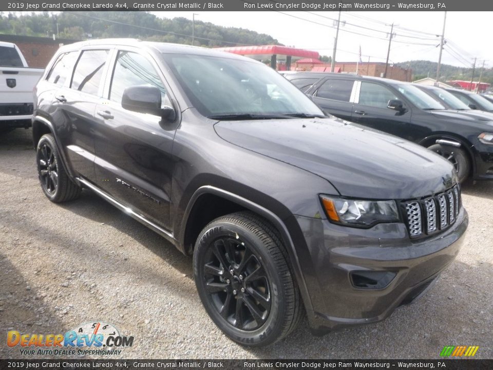 2019 Jeep Grand Cherokee Laredo 4x4 Granite Crystal Metallic / Black Photo #6