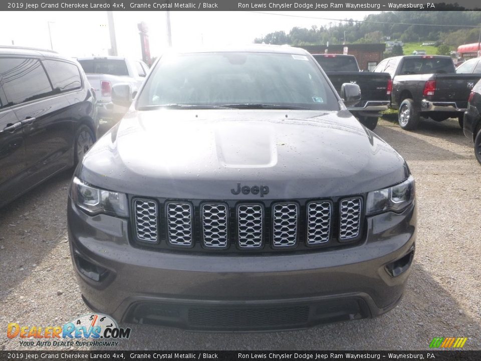 2019 Jeep Grand Cherokee Laredo 4x4 Granite Crystal Metallic / Black Photo #7