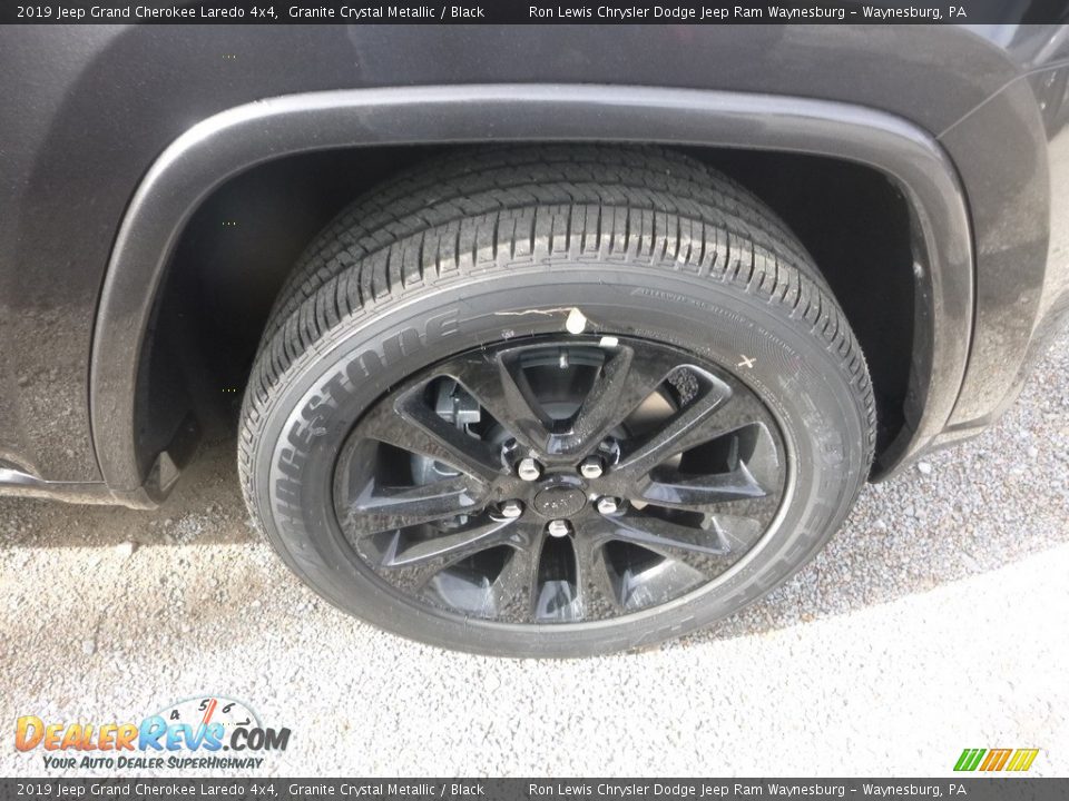 2019 Jeep Grand Cherokee Laredo 4x4 Granite Crystal Metallic / Black Photo #8