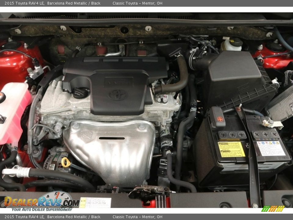 2015 Toyota RAV4 LE Barcelona Red Metallic / Black Photo #18