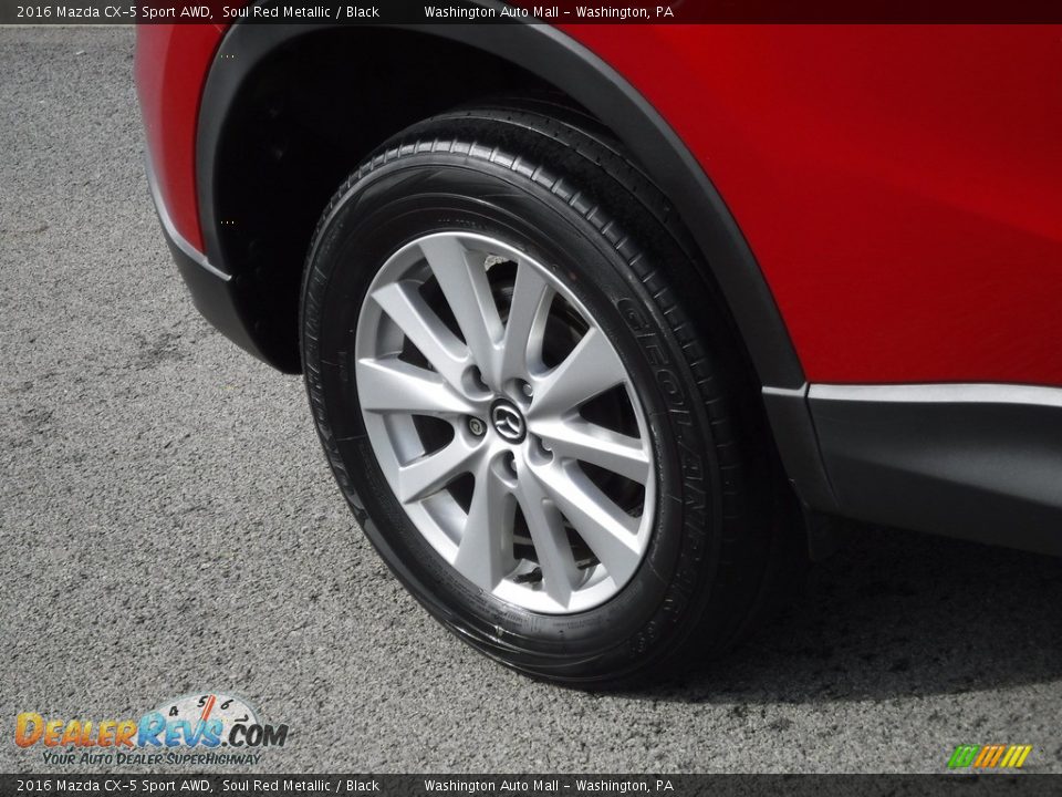 2016 Mazda CX-5 Sport AWD Soul Red Metallic / Black Photo #3