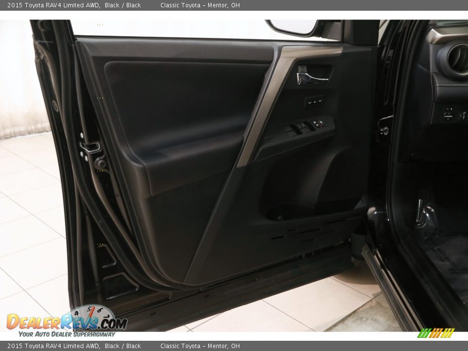 2015 Toyota RAV4 Limited AWD Black / Black Photo #4