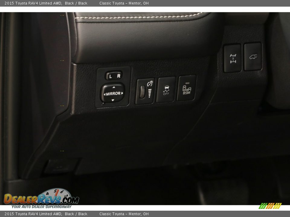 2015 Toyota RAV4 Limited AWD Black / Black Photo #5