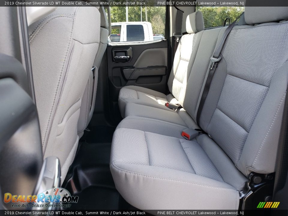 2019 Chevrolet Silverado LD WT Double Cab Summit White / Dark Ash/Jet Black Photo #6