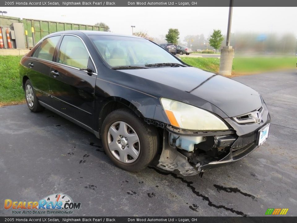 2005 Honda Accord LX Sedan Nighthawk Black Pearl / Black Photo #1