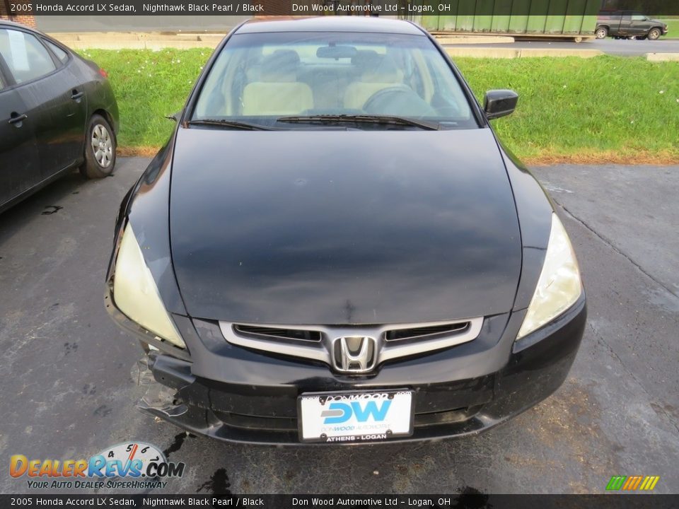 2005 Honda Accord LX Sedan Nighthawk Black Pearl / Black Photo #3