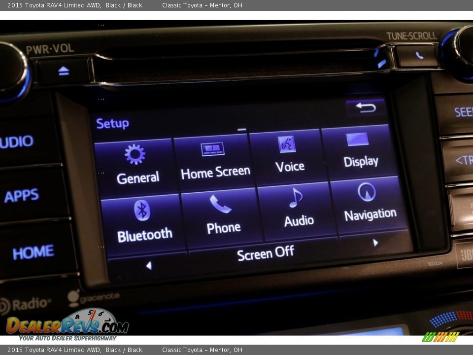 2015 Toyota RAV4 Limited AWD Black / Black Photo #13