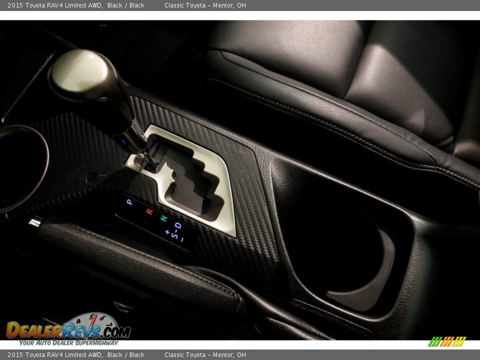 2015 Toyota RAV4 Limited AWD Black / Black Photo #15