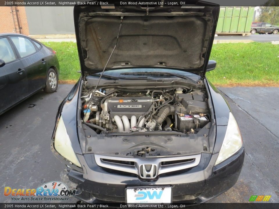 2005 Honda Accord LX Sedan Nighthawk Black Pearl / Black Photo #5
