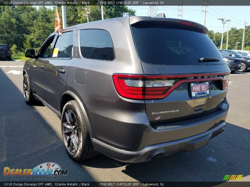 2018 Dodge Durango SRT AWD Granite Metallic / Black Photo #5