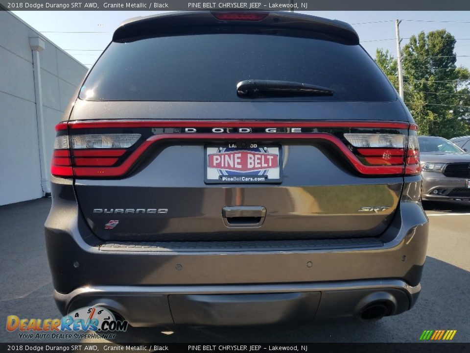 2018 Dodge Durango SRT AWD Granite Metallic / Black Photo #6